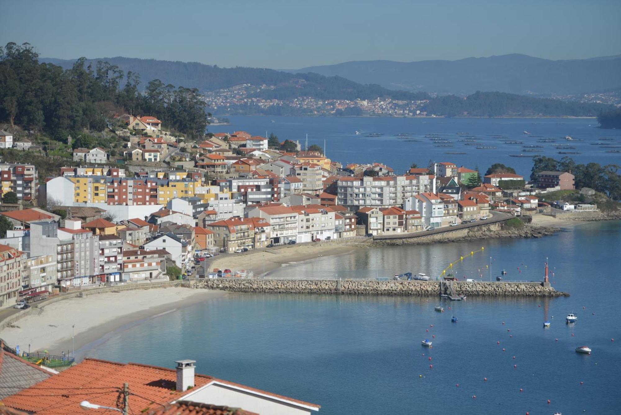 Coqueto Apartamento En Raxo, Sanxenxo Luaran gambar