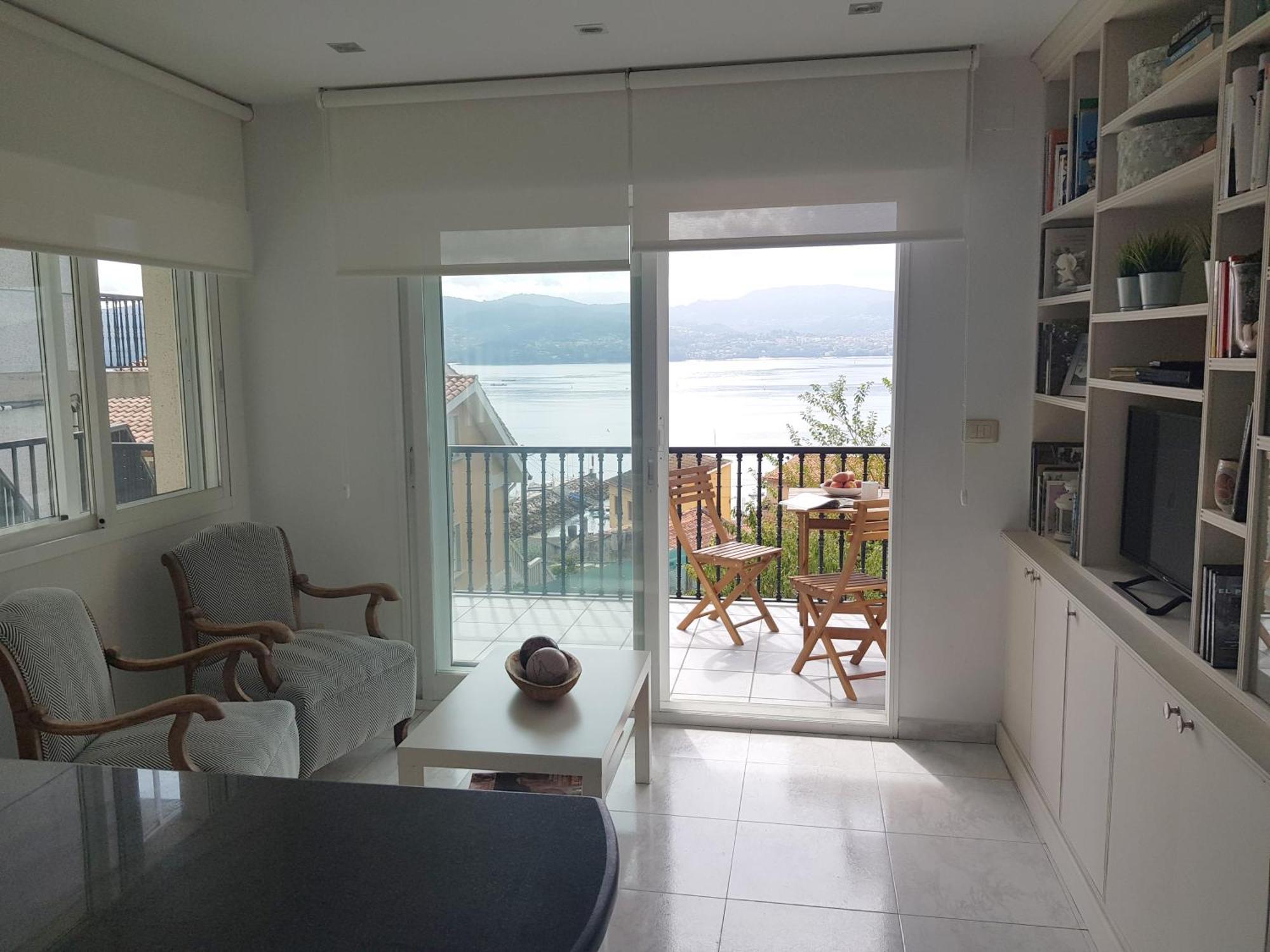 Coqueto Apartamento En Raxo, Sanxenxo Luaran gambar