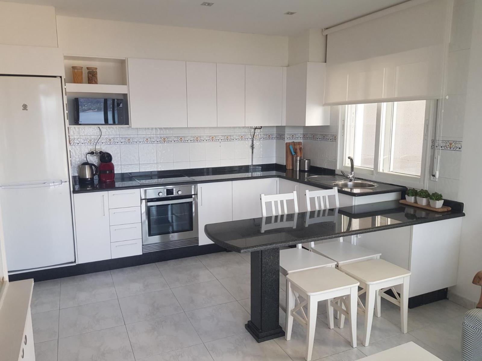 Coqueto Apartamento En Raxo, Sanxenxo Luaran gambar