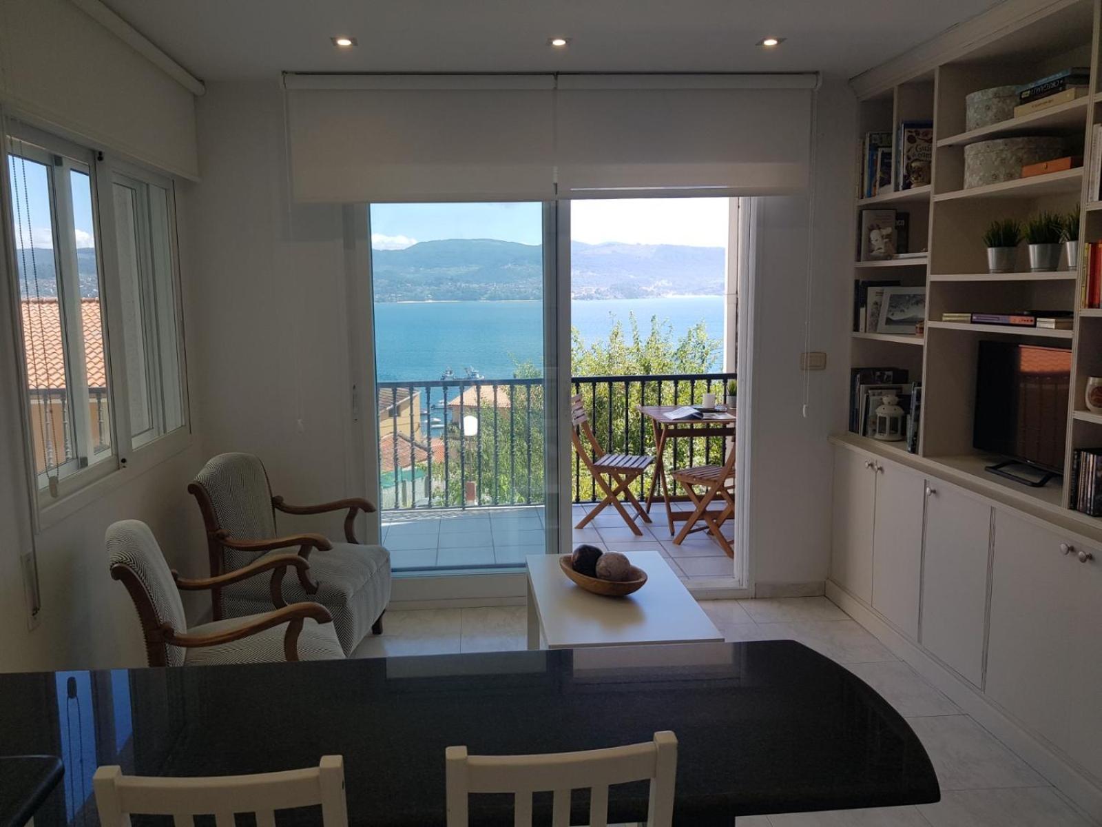 Coqueto Apartamento En Raxo, Sanxenxo Luaran gambar